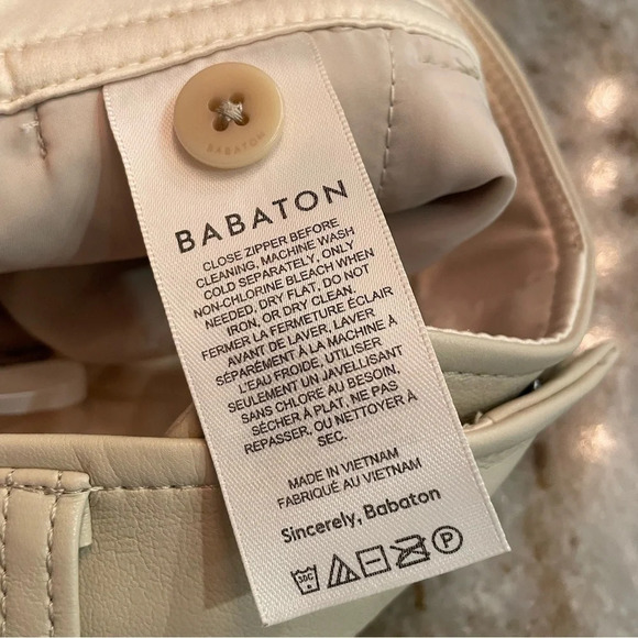 Aritzia Babaton Soft Vegan Leather Pant size 8 - Picture 5 of 10